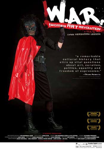 Woman Art Revolution 2010 Documentary film Script and direction Lynn 